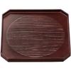 J-Kitchens Wooden 9 Square Corner Cut Obon (Bon Tray Tray) Sun Circulation, Made in Japan view 1