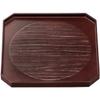 J-Kitchens Wooden 9 Square Corner Cut Obon (Bon Tray Tray) Sun Circulation, Made in Japan view 1