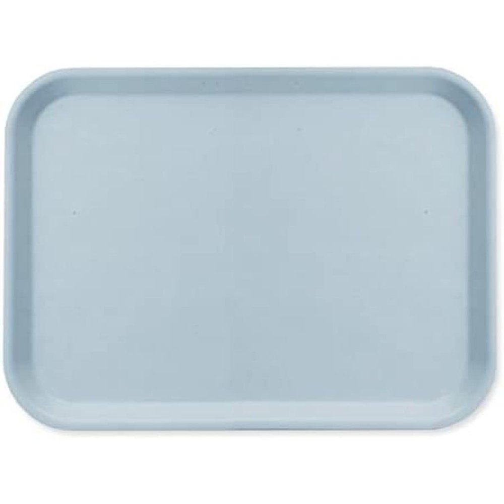 J-Kitchens FRP Long Angle Obon Tray SL410 x 300 Blue Made in Japan