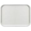 J-Kitchens FRP Long Angle Obon Tray SL410 x 300 White Made in Japan view 1