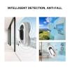 JINTAOMA Window Cleaner Robot,Smart Glass Cleaning Robotic with 5000Pa Strong Suction,Remote Control Window Cleaning Robot for Windows/Tiles/Class Door view 3
