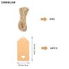 DIWNELEM 16 Pack Burlap Wine Bags With Drawstring - Jute Gift Bags for Tasting Party, Christmas, Wedding, Travel, Birthday, Holiday (Green) view 3