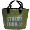 Stream Trail BLOW OLIVE Waterproof Tote Bag view 1