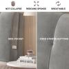 High Rebound Foam Filled Upholstered Headboard Cushion Wedge Pillow Bed Backrest Lumbar Pad Reading Pillow with Removable Cover for Daybed Bedroom Bench,A,No headboard 78.7"/200cm view 3