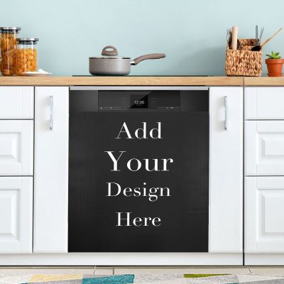 ALAZA Custom Personalization Dishwasher Magnet Cover Refrigerator Panel Decal Deco for Cabinet Kitchen Laundry Room Gift 23" x 26 "