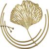 3-Pack Ginkgo Leaf Sculpture Metal Wall Mounted Leaves Shape Ornament for Home Office Living Room Decorations - Style A view 2