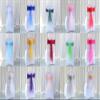 Pack of 20 Flower Chair Belt Spandex Stretch Chair Sashes Organza Ribbon Floral for Wedding Party Birthday Party Dance Party Celebration Chair Decoration Champagne view 3