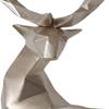 1 Pair Deer Statue Deer Figurines Animals Reindeer Sculpture Deer Ornament for Christmas TV Stand Bookshelf Decor view 2