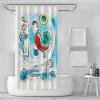 FEIPUHOME Art Print Shower Curtains Oil Painting Marc Chagall Odorless Curtain for Bathroom Decor Polyester Waterproof Fabric Bath Curtain with 12 Hooks 60Wx78L(in) view 2