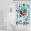 FEIPUHOME Art Print Shower Curtains Oil Painting Marc Chagall Odorless Curtain for Bathroom Decor Polyester Waterproof Fabric Bath Curtain with 12 Hooks 60Wx78L(in) view 3