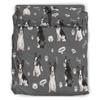 4 Piece Bedding Sets French Bulldog Comforter Cover Sets Comfortable Lightweight 4 Bedding Cover Set with Pillow Cases Bedding Duvet Cover Set Multicolor Queen view 1