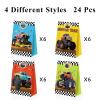 24pcs Monster Truck Goodie Bags - Monster Party Favors & Decorations for Boys' Birthday Parties view 3