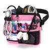 Damero Nurse Fanny Pack with Medical Gear Pockets, Nurse Waist Pouch Nurse Tool Belt with Tape Holder for Stethoscopes, Bandage Scissors and Other Medical Supplies, Pink view 1