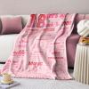 18th Birthday Gifts for Girls Happy 18th Birthday Decorations for 18 Year Old Girl Birthday Gift Ideas for Daughter Sister Bestie Soft Throw Blanket Back in 2008-60x50 Inch - Pink view 2