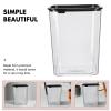 Cabilock Trash Can Waste Bin for Bedroom Kitchen and Garbage Container Easy to Clean and Design view 3
