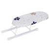 Jerliflyer Desktop Ironing Board, Portable Mini Small Ironing Board Thickened with Folding Legs, Suitable for Home Travelling (Flowers Tightly grouped) view 1