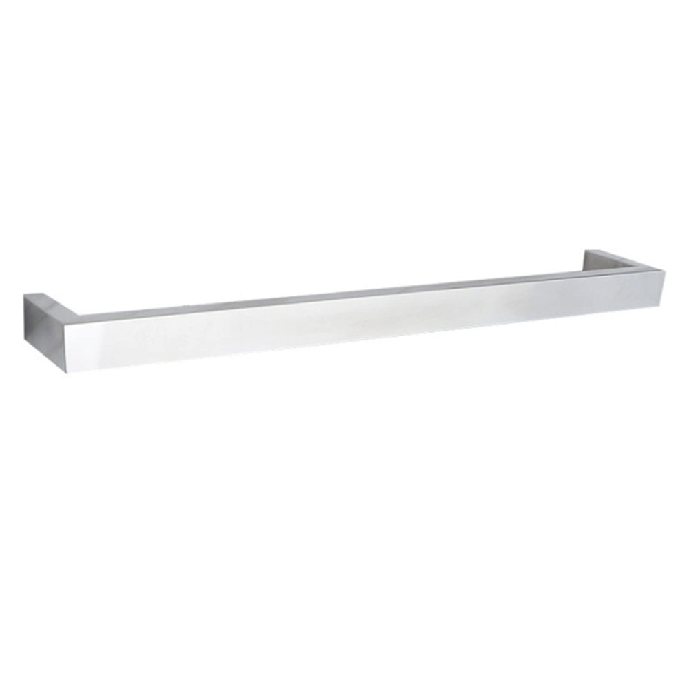 APUM Towel Warmer IP56 Electric Wall Mounted Towel Warmer Rail Heated Rack 304 Stainless Steel Fashion Square Heated Towel Rack (Silver)