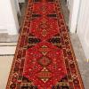 GRAPKS Long Carpet Runners with Non Slip Backing, Classic Narrow Runner Rug Entryway Stairs Hall Corridor Floor Mat Wide 60cm/70cm/80cm/100cm Retro Red (Size : 2.3 ft x 14.8 ft) view 1