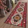 GRAPKS Long Carpet Runners for Hallway Kitchen Entryway Stair Doorway, Classic Non-Slip Washable Corridor Narrow Runner Rug 60cm/70cm/80cm/100cm Wide (Size : 3.3 ft x 9.8 ft) view 3