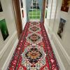 GRAPKS Long Carpet Runners for Hallway Kitchen Entryway Stair Doorway, Classic Non-Slip Washable Corridor Narrow Runner Rug 60cm/70cm/80cm/100cm Wide (Size : 3.3 ft x 9.8 ft) view 4