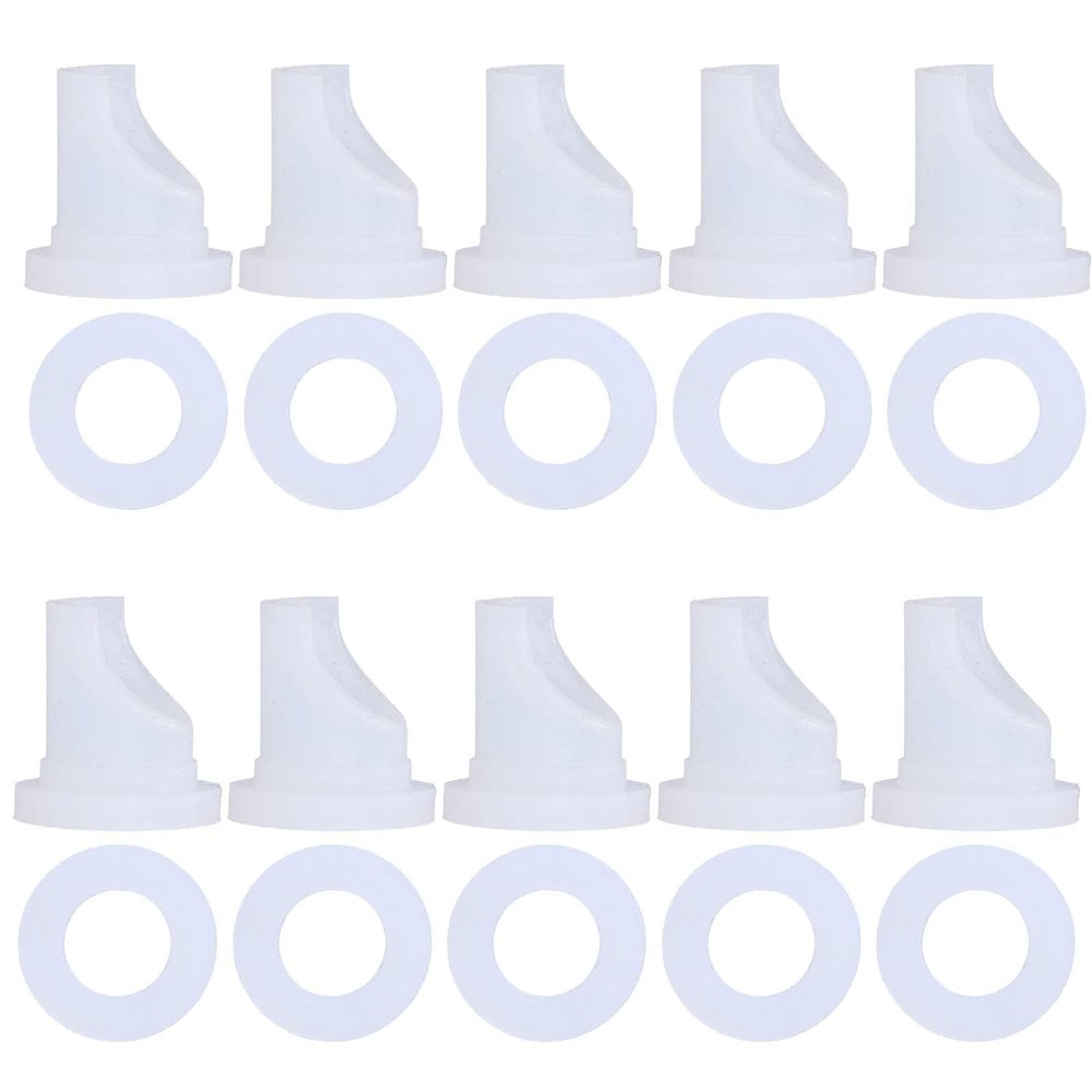 10 pcs D Coupler Gas Check Valve Gasket Tool Set, Beer Line Washer Gasket D Type Coupler Replacement Parts Beer Keg Coupler Accessories Kit