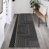 Long Carpet Runners for Hallway, Modern Washable Narrow Runner Rug Kitchen/Bedroom/Corridor/Entryway Floor Mat 1m/2m/3m/4m/5m/6m Extra Long Carpet (Size : 2.3 ft x 4.9 ft) view 3
