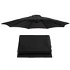 Sun Umbrella Replacement Parasol Canopy Cover 2.7m/3m 8 Arms Polyester Garden Market Table Umbrella Cloth Anti UV Waterproof for Outdoor Patio Lawn Backyard Pool view 1