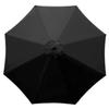 Sun Umbrella Replacement Parasol Canopy Cover 2.7m/3m 8 Arms Polyester Garden Market Table Umbrella Cloth Anti UV Waterproof for Outdoor Patio Lawn Backyard Pool view 2