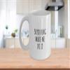 Funny Skydiving Mug Made Me Do It Gift Idea For Hobby Lover Present Quote Fan Gag Fanatic Joke Coffee Tea Cup 11 Oz view 3