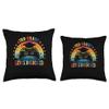 3rd Grade Level Unlocked - Funny Back to School Gamer Kids Throw Pillow view 3