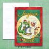 The ROUTH COLLECTION Louisiana Christmas Card with Recipe - Joyeux Noel Christmas view 4
