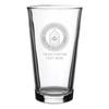 7.62 Design U.S. Marine Corps E-8 Master Sergeant Personalized 16 oz. Pint Glass view 1