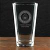 7.62 Design U.S. Marine Corps E-8 Master Sergeant Personalized 16 oz. Pint Glass view 2