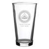 7.62 Design U.S. Marine Corps E-3 Lance Corporal Personalized 16 oz. Pint Glass view 1
