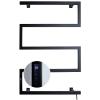 APUM Towel Warmer Wall Mounted Towel Warmer 304 Stainless Steel Heated Towel Rack Hard Wired Towel Dryer, Electric Hot Towel Rail with Timer (Plug in) view 1