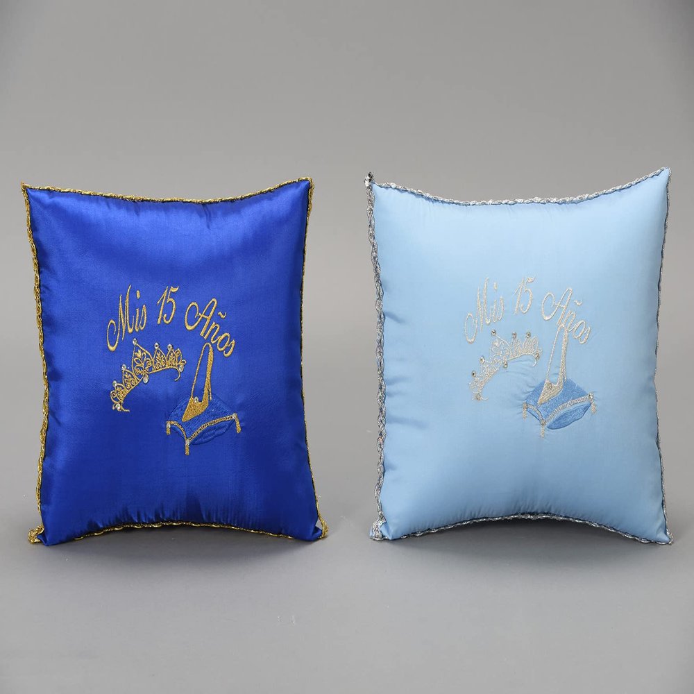 A&C Quinceaeras and More Quinceanera Accessories Pillows, Bible or Set Sweet Sixteen Accessories 175 (Small Pillow)