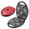 Brentwood AR-137R Electric arepa Maker, standard, Red view 1