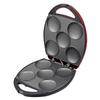 Brentwood AR-137R Electric arepa Maker, standard, Red view 2