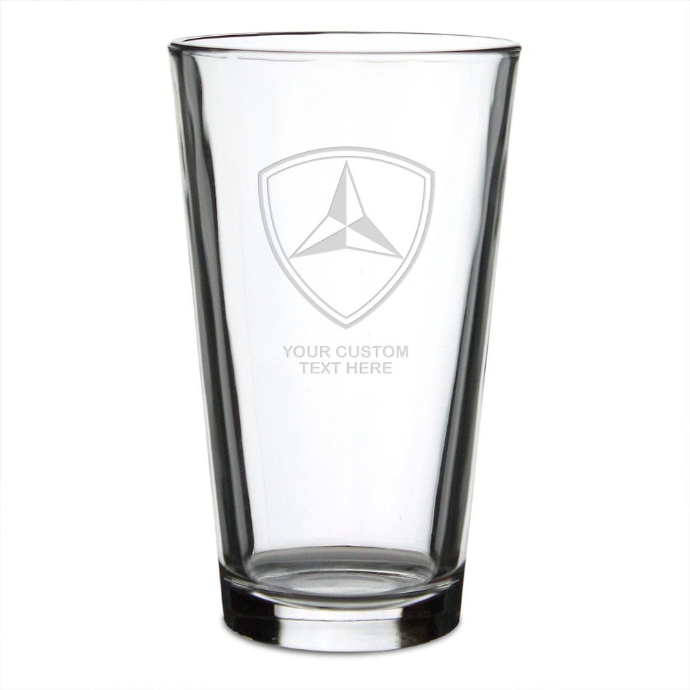 7.62 Design U.S. Marine Corps 3rd Marine Division Personalized 16 oz. Pint Glass