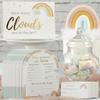 Kate Aspen Boho Rainbow Baby Advice Card & Baby Shower Game (Set of 50) view 1
