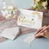 Kate Aspen Boho Rainbow Baby Advice Card & Baby Shower Game (Set of 50) view 3