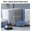 XUEMML Luxurious Jumbo Bath Sheet (31x71 Inches) 100% Cotton Towels Large Bathroom, Highly Absorbent and Quick Dry Extra Large Bath Sheet - Super Soft Hotel Quality Towel view 3