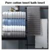 XUEMML Luxurious Jumbo Bath Sheet (31x71 Inches) 100% Cotton Towels Large Bathroom, Highly Absorbent and Quick Dry Extra Large Bath Sheet - Super Soft Hotel Quality Towel view 4
