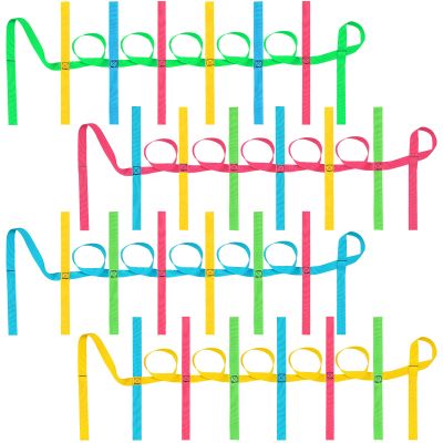 Jexine 4 Pack Children's Walking Ropes, Toddler Safety Line,Classic Color