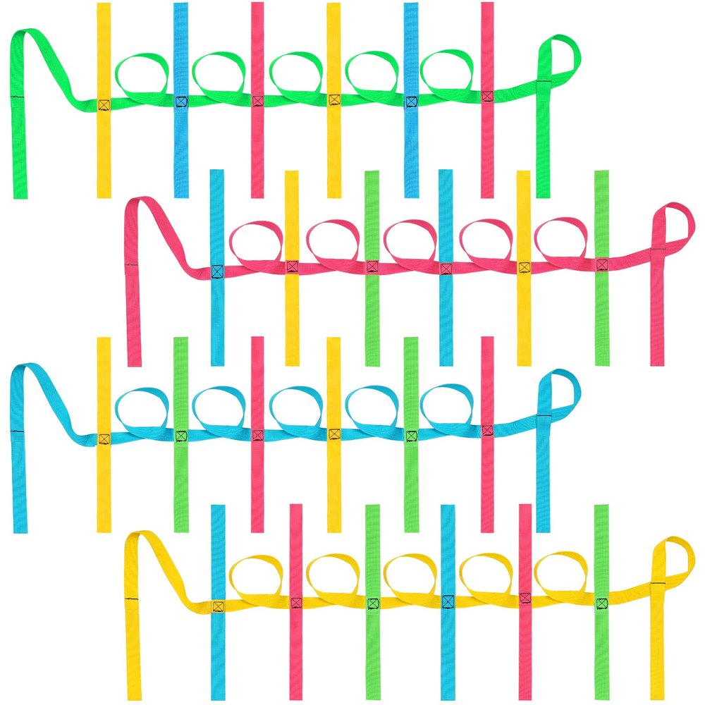 Jexine 4 Pack Children's Walking Ropes, Toddler Safety Line,Classic Color