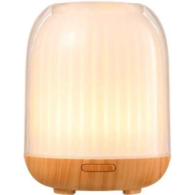 Habiba Humidifier Fine Mist Essential Oil Diffuser120ml Ultrasonic Mute Humidifier for Home8h Intermittent SprayLarge Area Glowing Night Light Silent