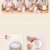 Habiba Humidifier Fine Mist Essential Oil Diffuser120ml Ultrasonic Mute Humidifier for Home8h Intermittent SprayLarge Area Glowing Night Light Silent view 3