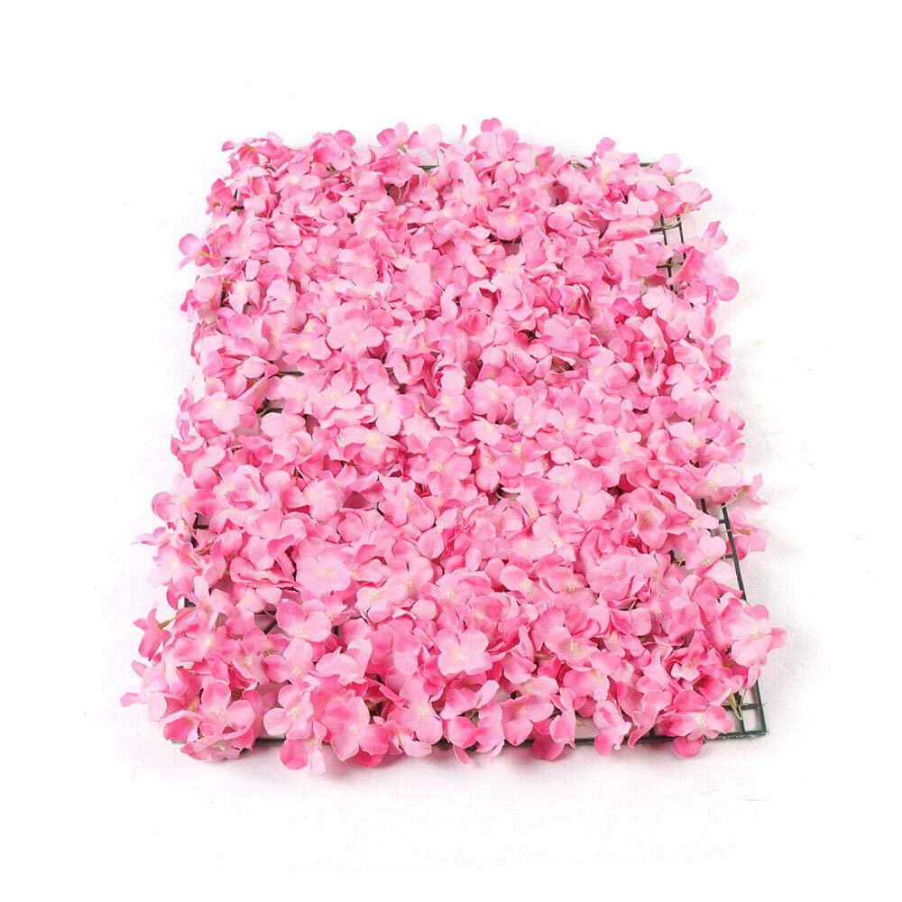 10Pcs Flower Wall Panel Artificial Flower Wall Flower Wall Backdrop Flower Backdrop Party Decor Romantic Wedding Backdrop Floral Decoration Panel
