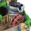 Indoor Relaxation Desktop Fountain Waterfall, Landscape Model of The Tabletop Fountain, Rockery Fountain Goldfish Waterfall Suitable for Home Office Bedroom Desk Decoration view 3