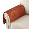 D DOLLY LAMB Leather Recliner Chair Headrest Cover - Sofa, Love Seat, Furniture Protector, Slipcover Theater Seat Cover/SlipCover for Home & Office, 14x26 Inches - Orange Crunch Pack of 2 view 3